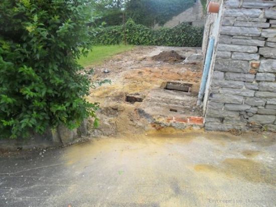 Transformation d'une maison d'habitation à Denée