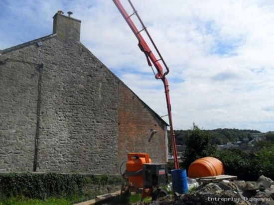 Transformation d'une maison d'habitation à Denée