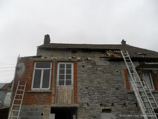 Transformation d'une maison d'habitation à Denée