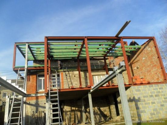 Transformation d'une maison d'habitation Ã  Denée
