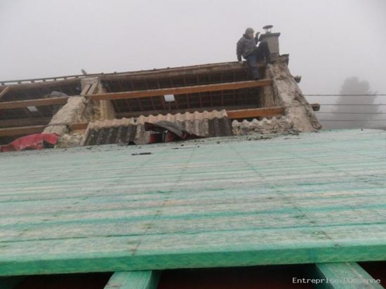 Transformation d'une maison d'habitation Ã  Denée