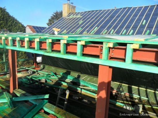 Transformation d'une maison d'habitation à Denée