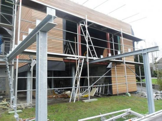 Transformation d'une maison d'habitation à Denée